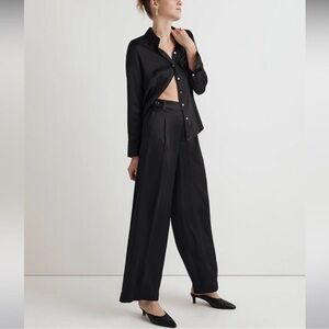 Madewell Wide leg Harlow pant women’s size 12